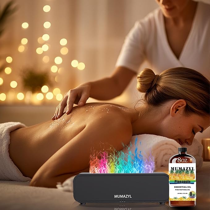 Pineapple Essential Oil, Pineapple Oil 8 Fl Oz 240ML for Diffuser Humidifier Yoga Cleaning DIY Candle Soap Making MUMAZYL Essential Oils