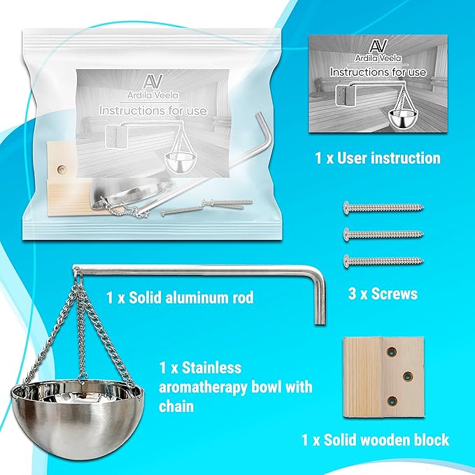 Sauna Cup Holder, Sauna Aromatherapy Diffuser, Sauna Accessories, Infrared Sauna Diffuser