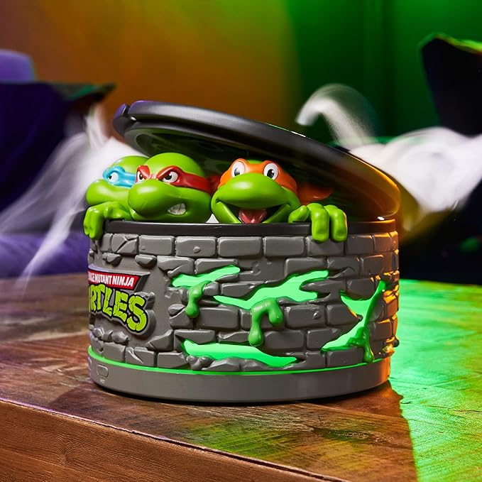 Numskull Teenage Mutant Ninja Turtles Sewer Oil Diffuser – LED Aroma Humidifier – USB Powered – Official TMNT Merchandise