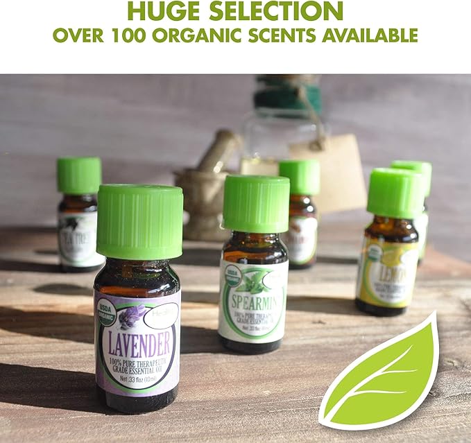 Healing Solutions Organic Thyme Essential Oil 1 oz (30 ml), Pure & Undiluted Thyme Oil for Hair Diffuser