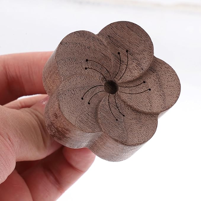 Abaodam Wood Essential Oil Diffuser Passive Aromatherapy Decor, Cherry Blossom Beech Wood Scent Diffuser for Home and Office Fragrance, Desktop Natural Aroma Ornament Random Color