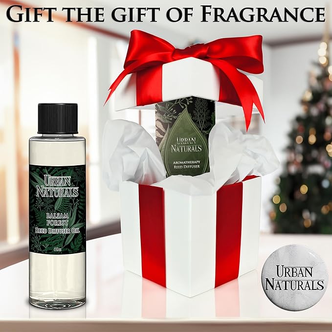 Urban Naturals Vetiver Man CAVE Scented Reed Diffuser Refill Set | Includes a Free Set of Reed Sticks! 4 oz. | A Fabulous Masculine Scent! Great Gift Idea Home Fragrance Lovers!