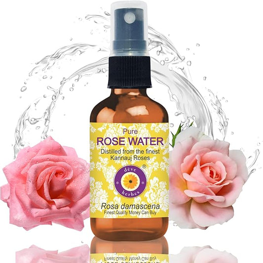 Deve Herbes Rose Water (Rosa damascena) 100ml