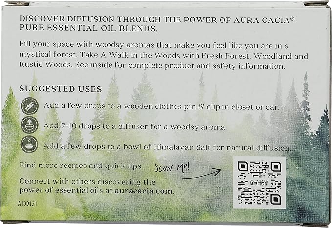 Aura Cacia Walk in the Woods, Essential Oil Kit Count, 0.75 Fl Oz