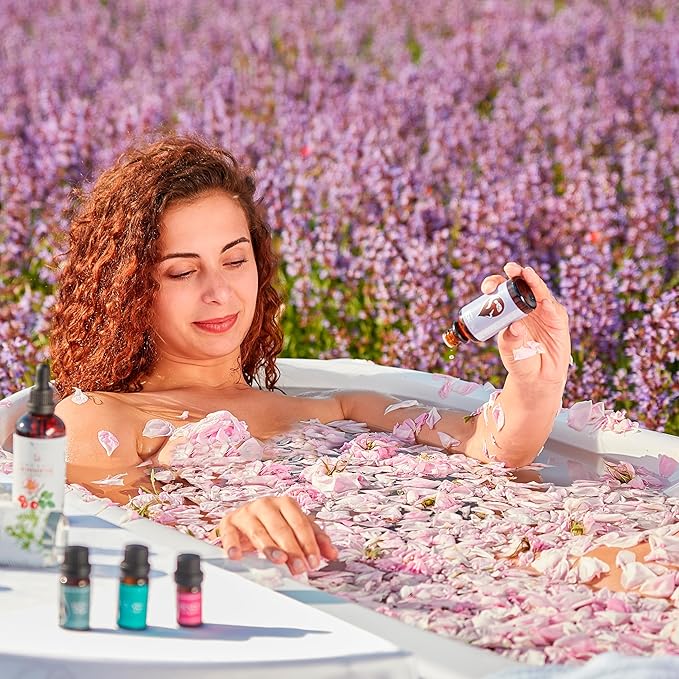 Essences Bulgaria Organic Lavender Essential Oil 1/3 Fl Oz | 10ml | Lavandula angustifolia | 100% Pure and Natural | Undiluted | Therapeutic Grade | Family Owned Farm | Steam-Distilled | Non-GMO