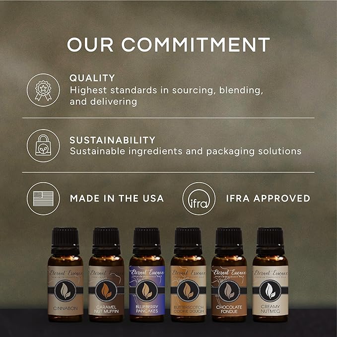 Eternal Essence Oils - Trio (3) - Orange Chiffon Cake, Peach Citrus & Candy Concoction - Premium Fragrance Oil - 10ML
