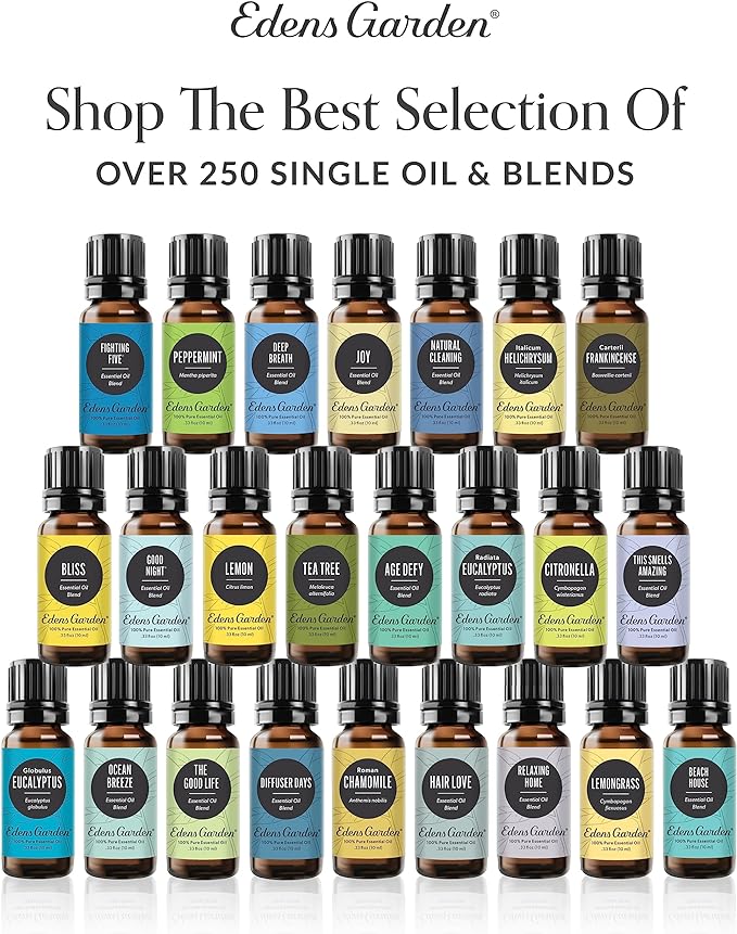 Edens Garden Bliss Essential Oil Blend- 100% Pure Premium Grade, Undiluted, Natural, Therapeutic, Aromatherapy, The Best for Diffusing, Candle, Laundry, Humidifiers 10 ml (.33 fl oz)