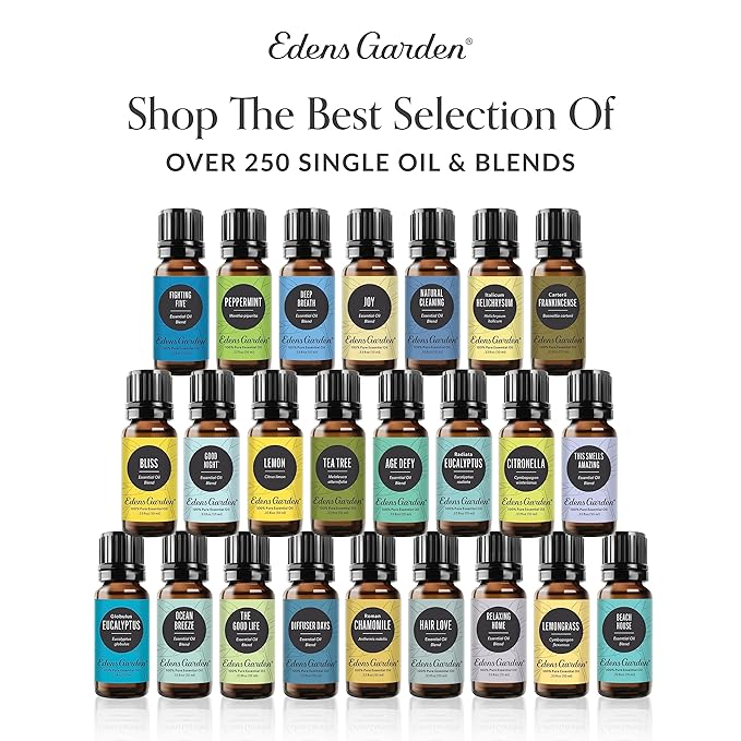 Edens Garden Gardenia Body Oil – Bath, Body & Massage Oil with Pure Essential Oils & Vitamin E, Moisturizing Floral Aromatherapy for Skincare, 4 fl oz (118 ml)