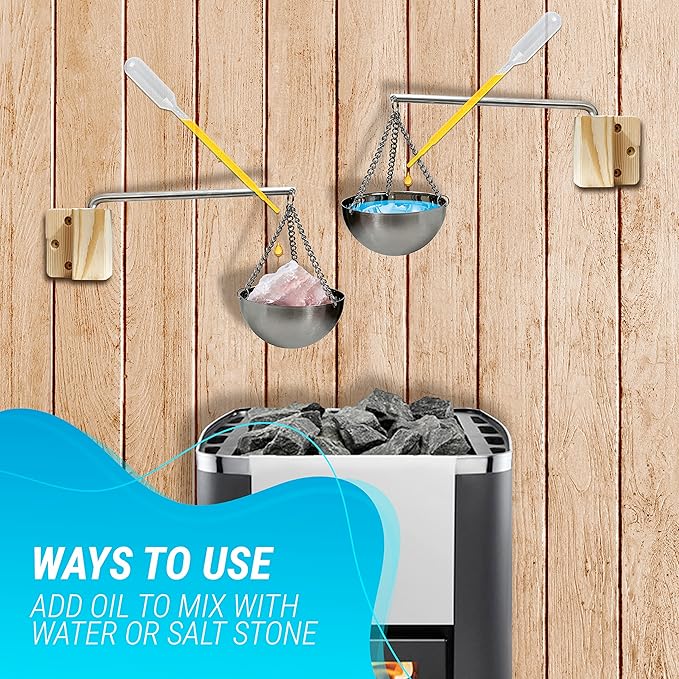 Sauna Cup Holder, Sauna Aromatherapy Diffuser, Sauna Accessories, Infrared Sauna Diffuser
